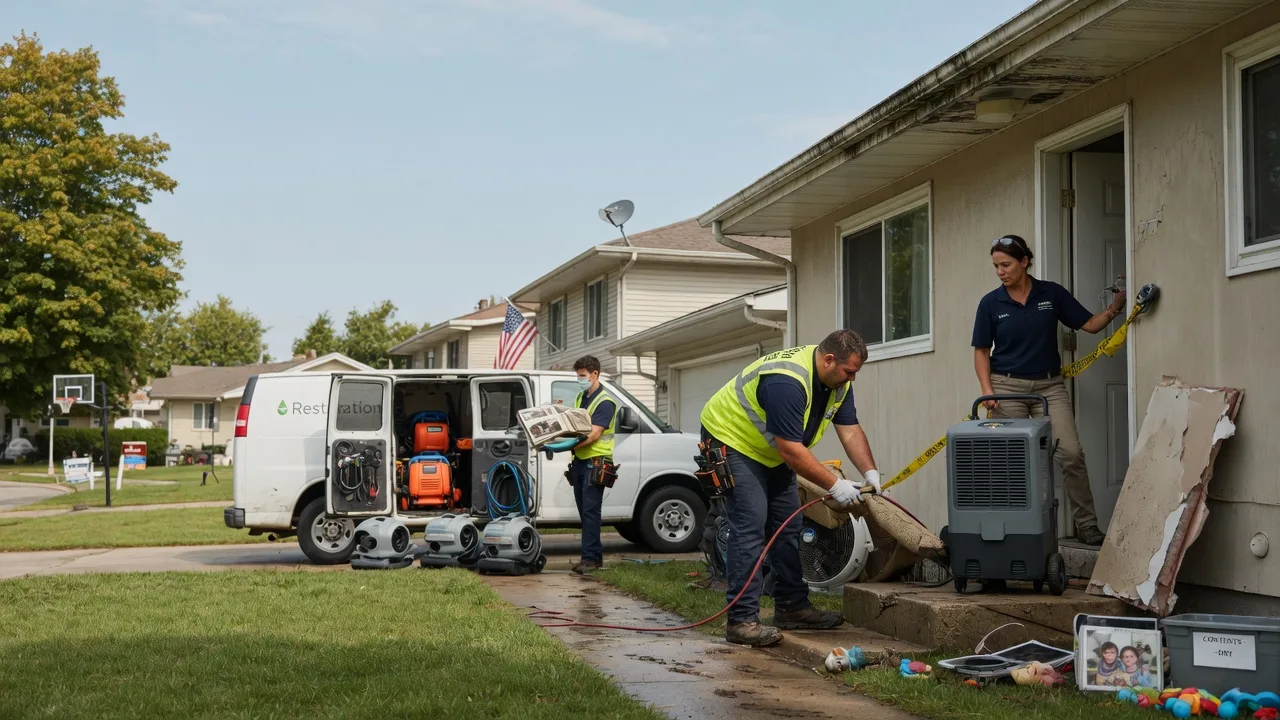 Water Damage Restoration in Grand Mound, IA near me